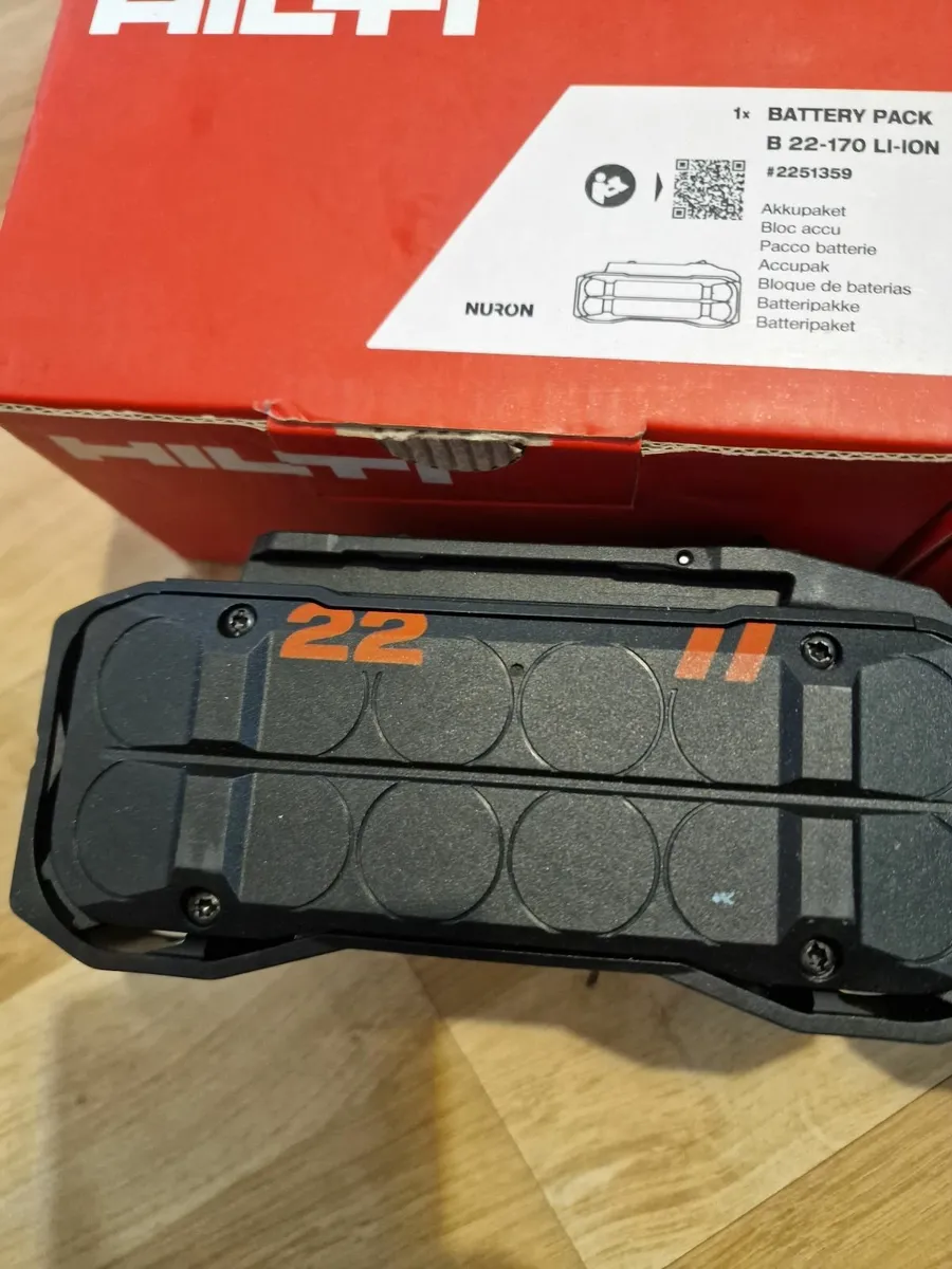 Hilti nuron battery brand new 2025 - 2024 - Image 4