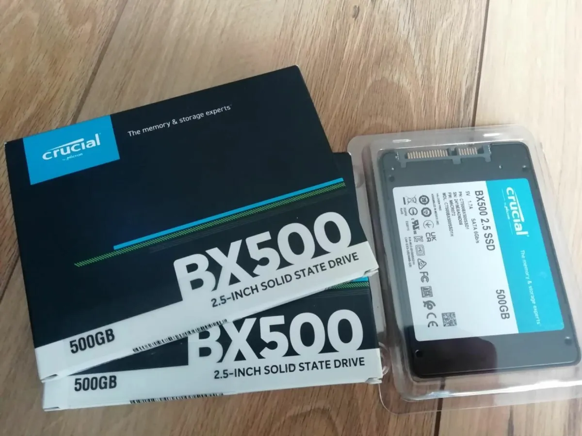 Drive SSD Crucial 500 GB BX500 - new - Image 1