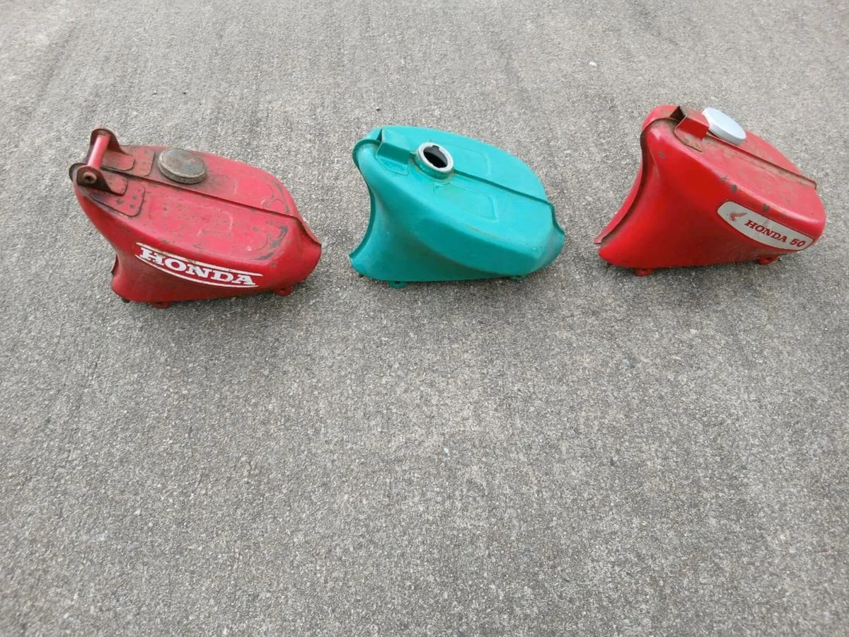 Honda 50 Tanks/forks and parts. - Image 1