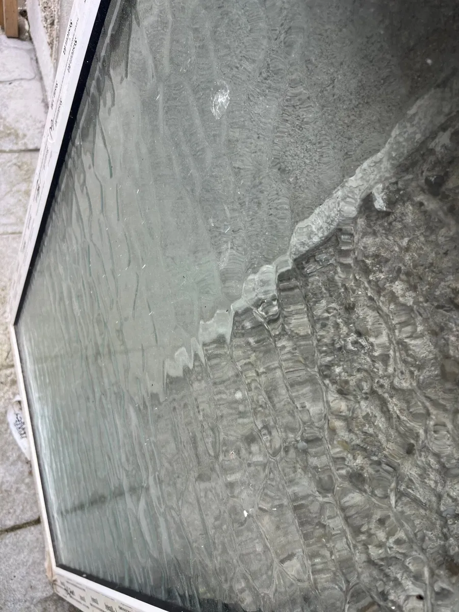 Double glazed upvc frosted window - Image 1