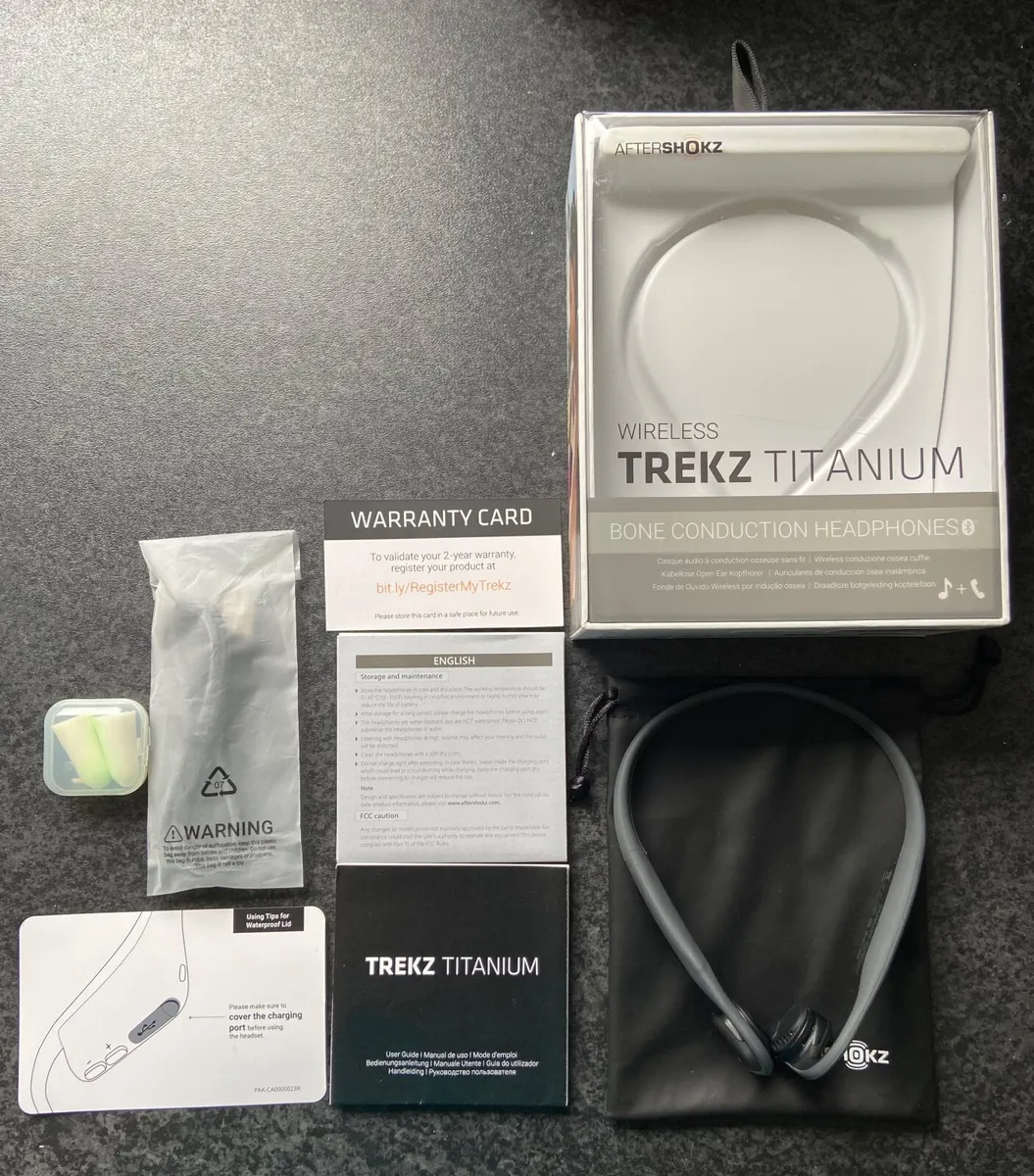 Aftershokz Titanium Headphones - Image 1