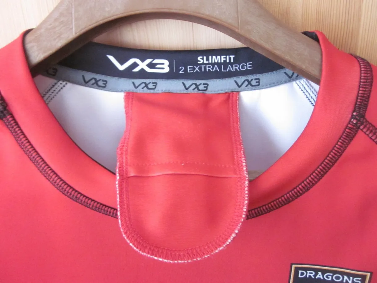Newport-Gwent Dragons RugbyJersey 2018/19(2XL) - Image 3