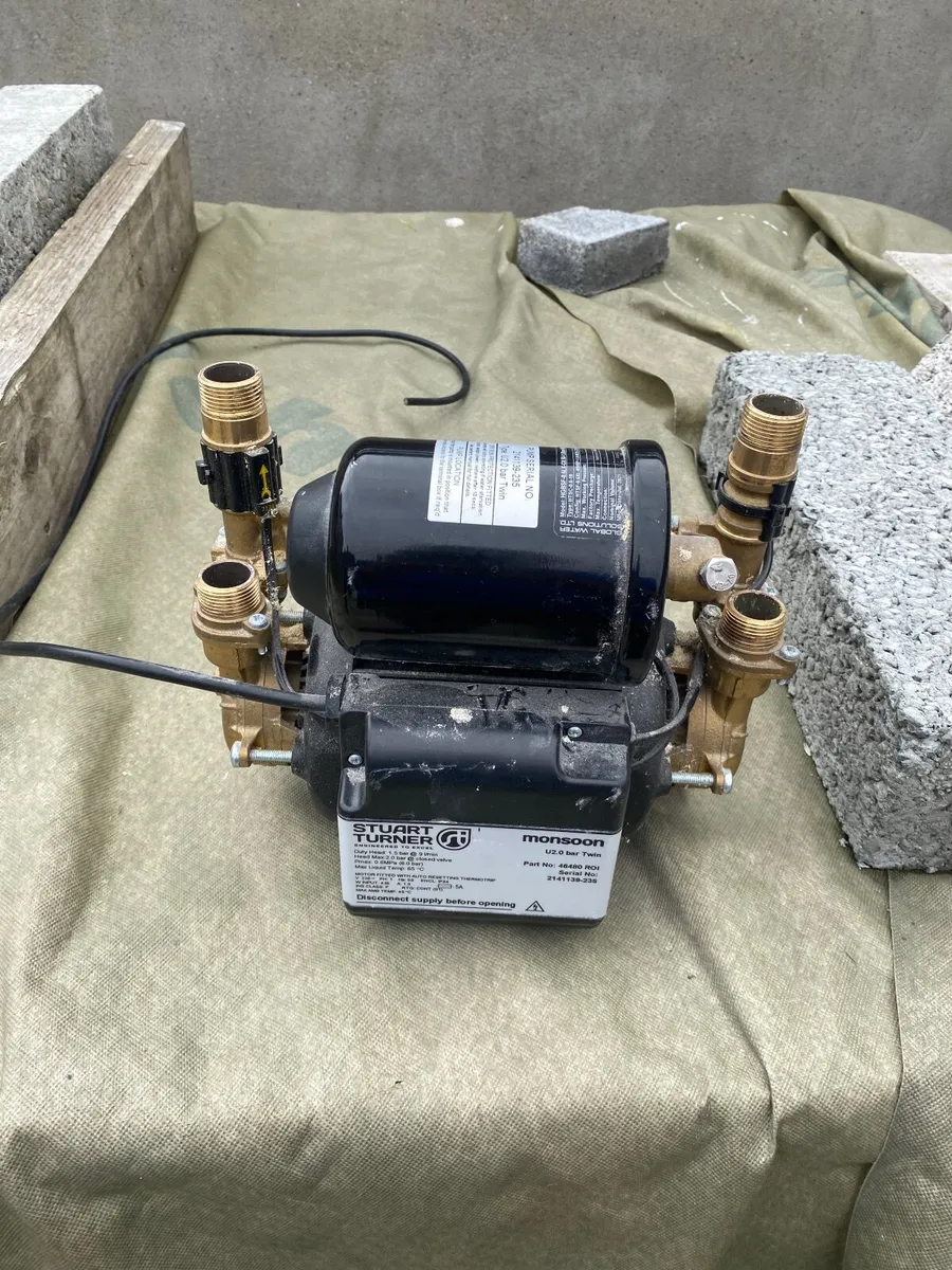Stuart turner monsoon negative head pump - Image 1
