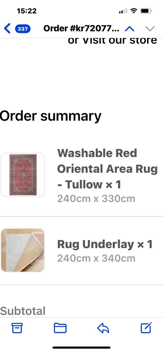 Kukoon oriental rug - Image 3