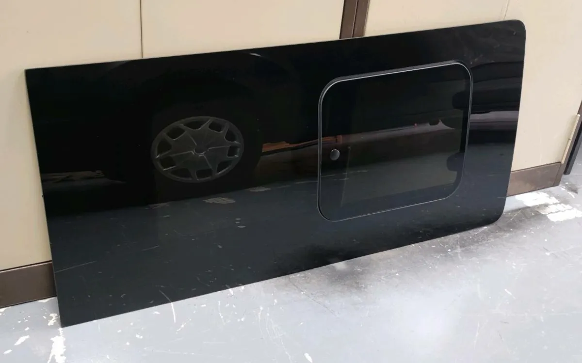 Camper crew cab conversion glass panels - Image 2