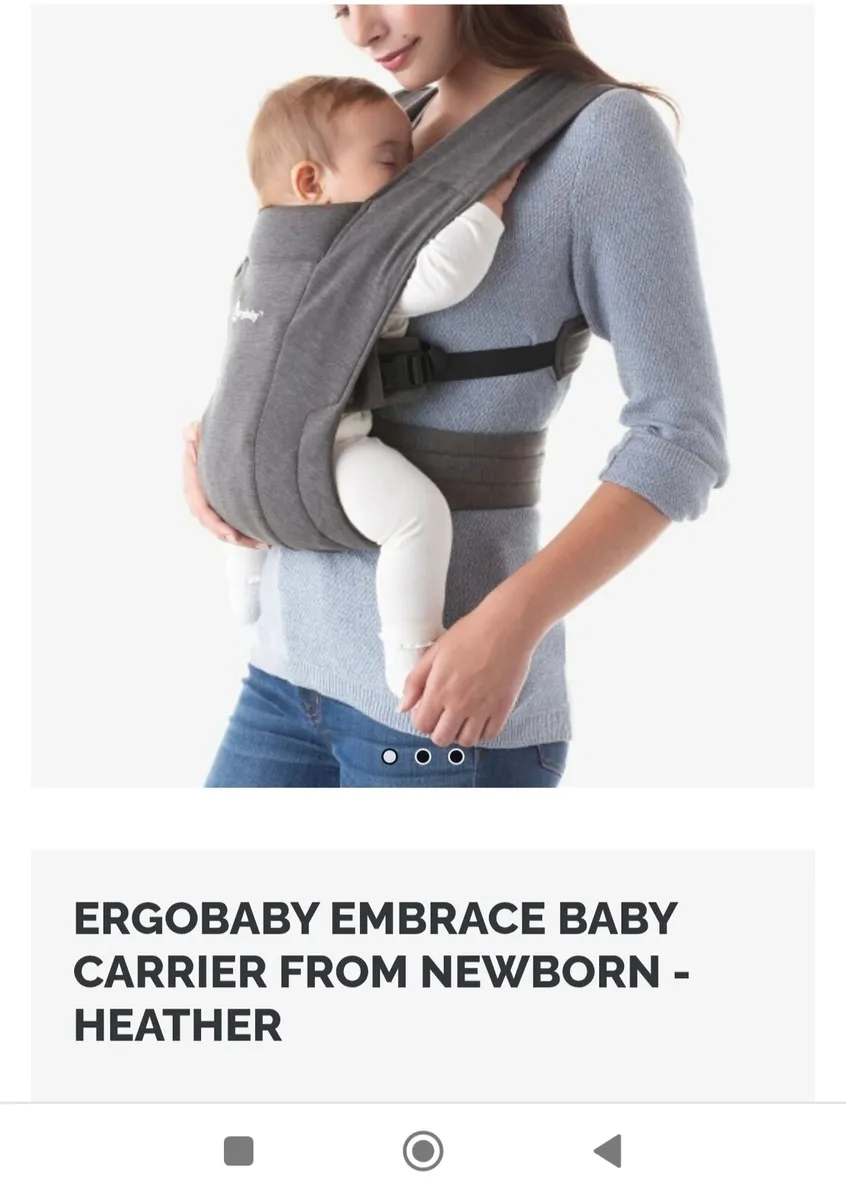 Ergobaby Embrace baby sling/carrier - Image 3