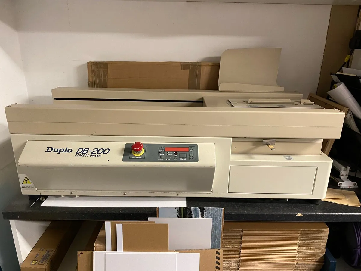 Duplo DB 200 Perfect Binder - Image 2