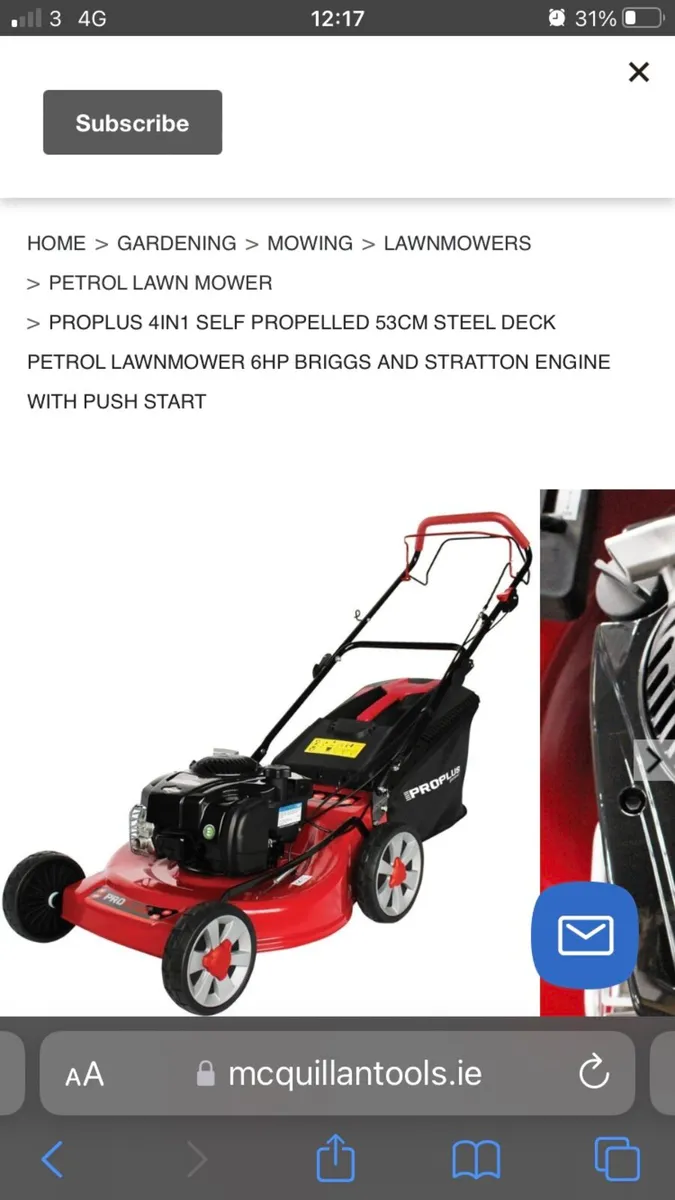 Pro plus lawnmower - Image 4