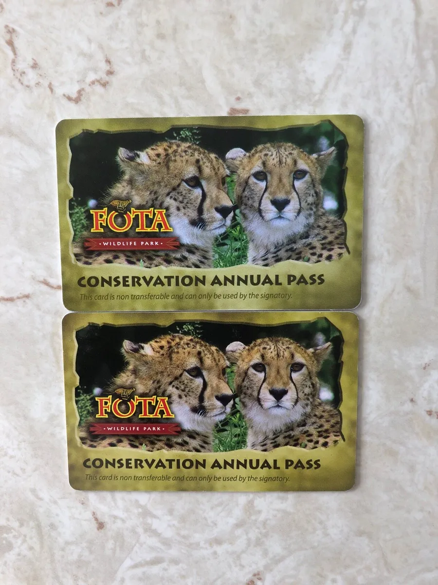 Annual Fota Wildlife Pass/Valid until January 18th - Image 2