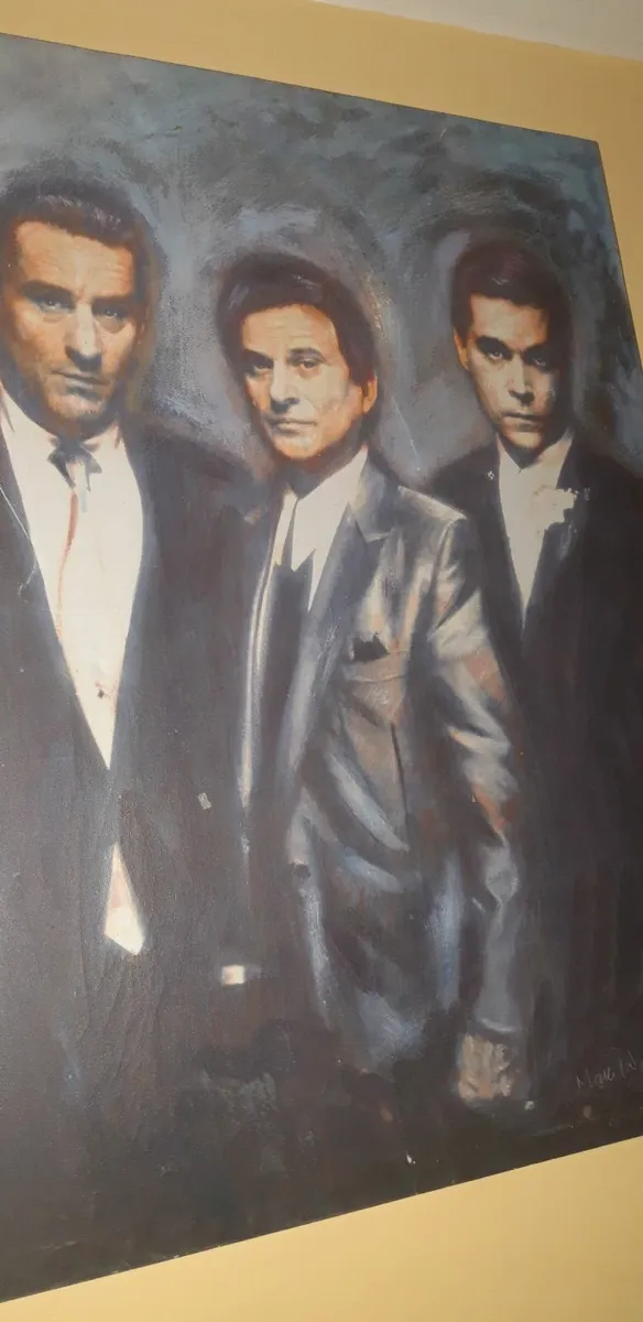 Painting of the classic film Goodfallas - Image 2