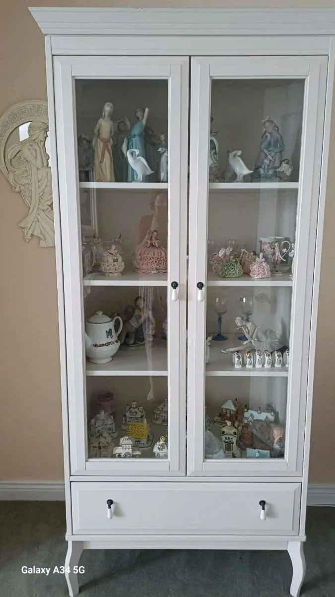 Off White Double Fronted Unit 194cm x 89cm