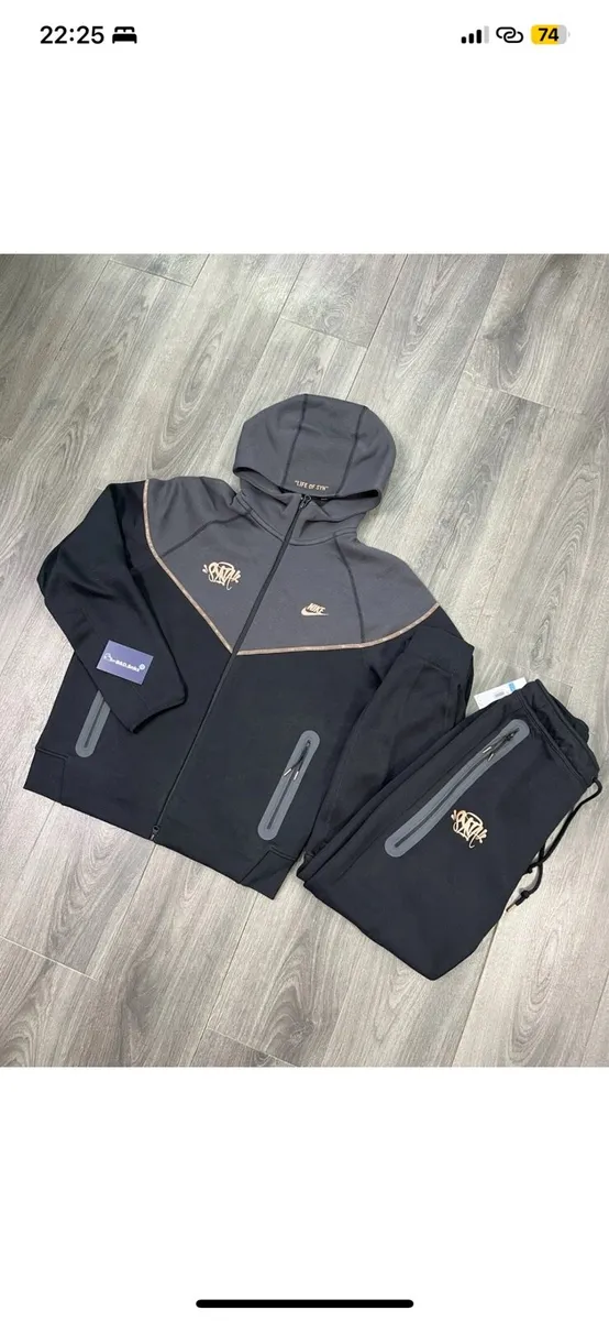 Syna World Central Cee x Nike Tech Tracksuit XS - Image 1