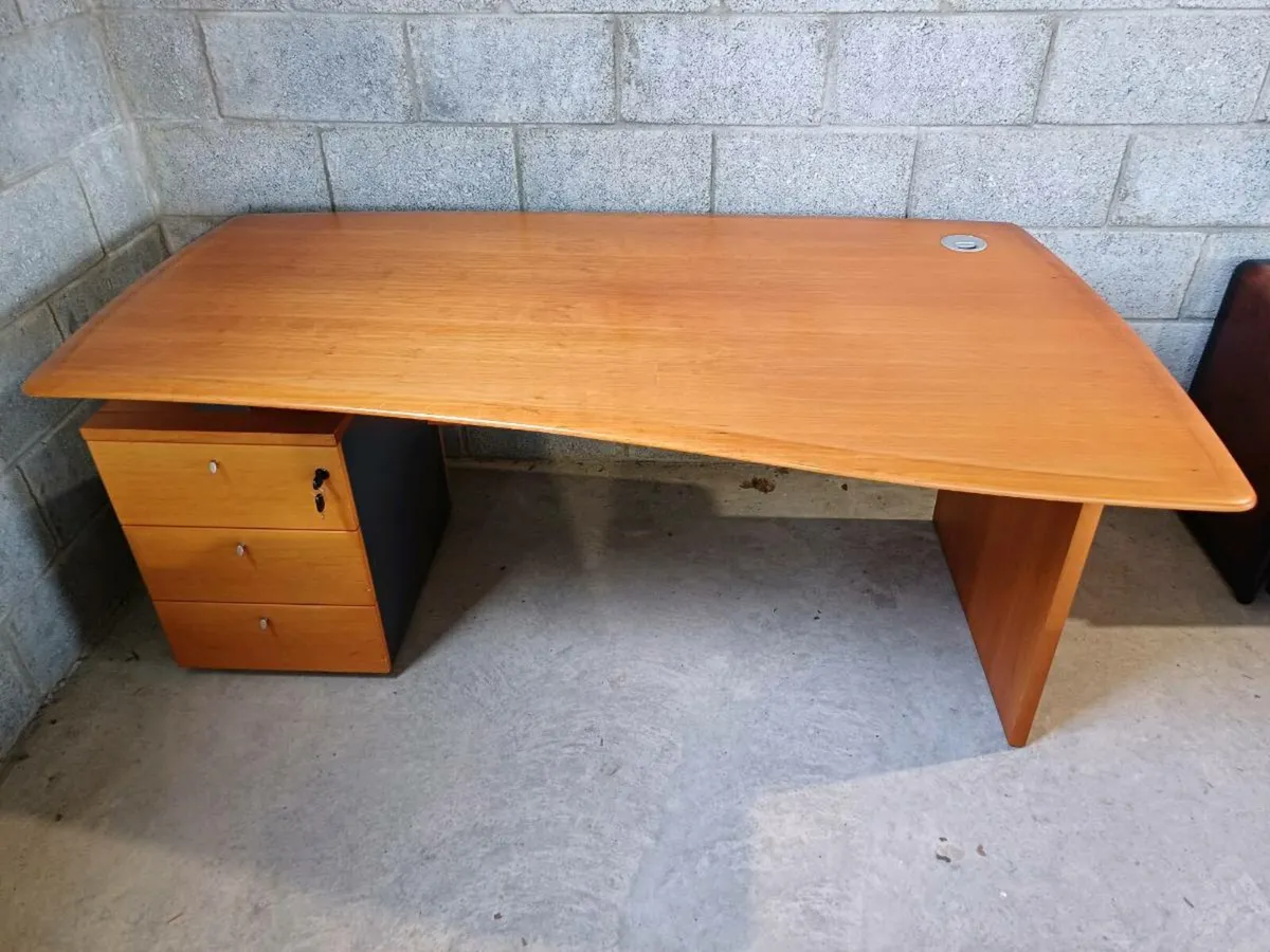 Chestnut Office Desk - Image 1