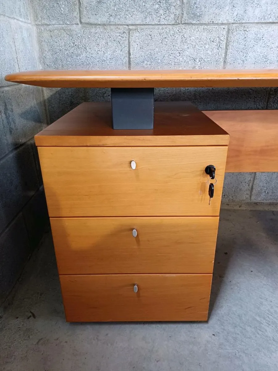 Chestnut Office Desk - Image 3