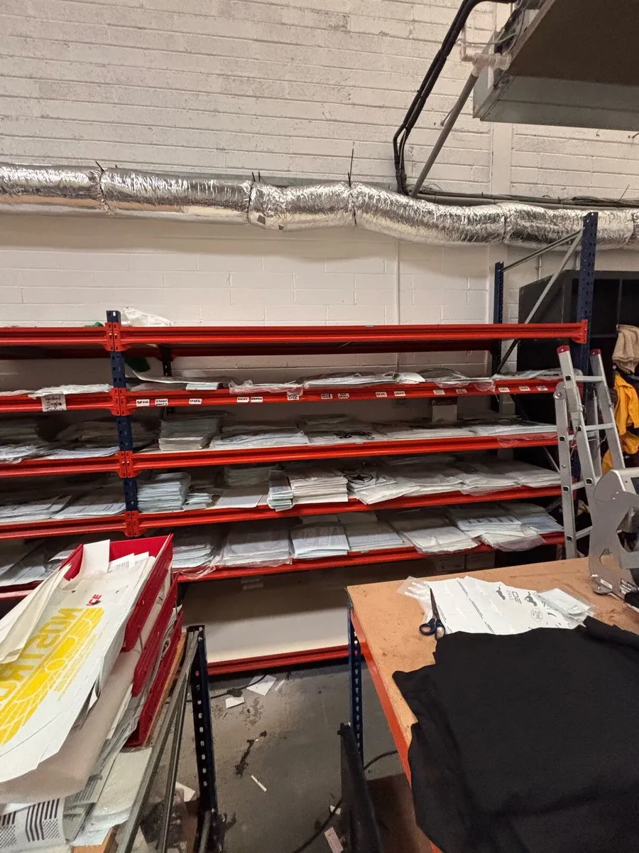 Long Span Shelving 3 bays - Image 1