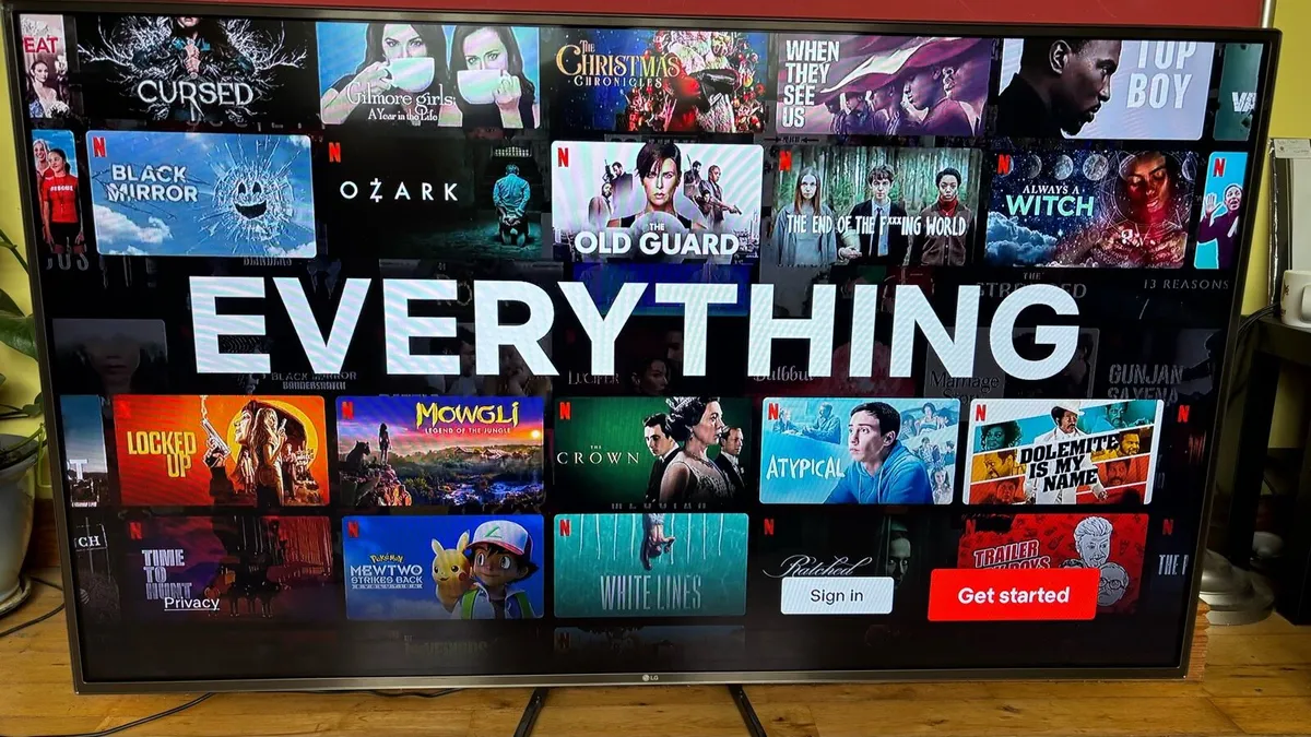 55” LG TV with Roku Express Smart Streamer - Image 4