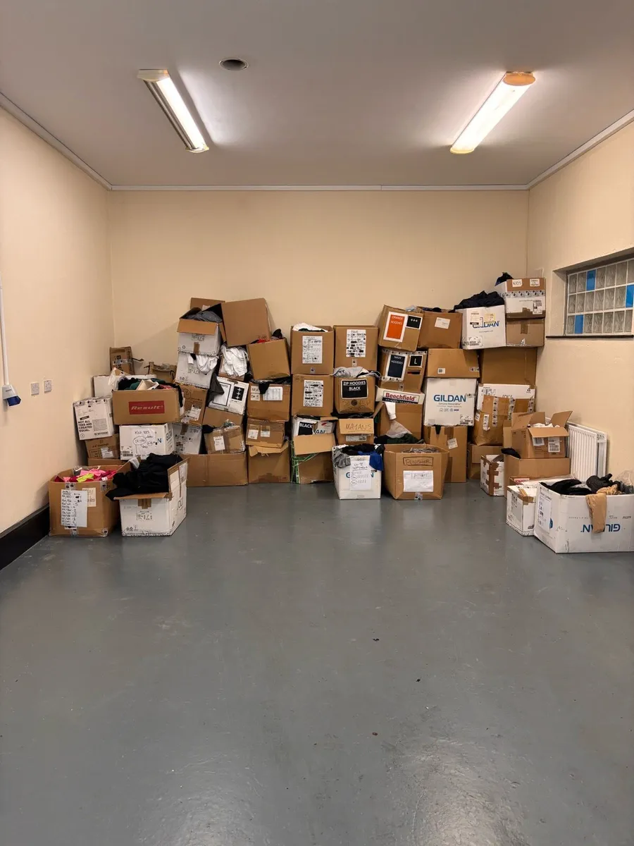 Clothing Stock Tees Hoodies etc 3000+ Items - Image 1
