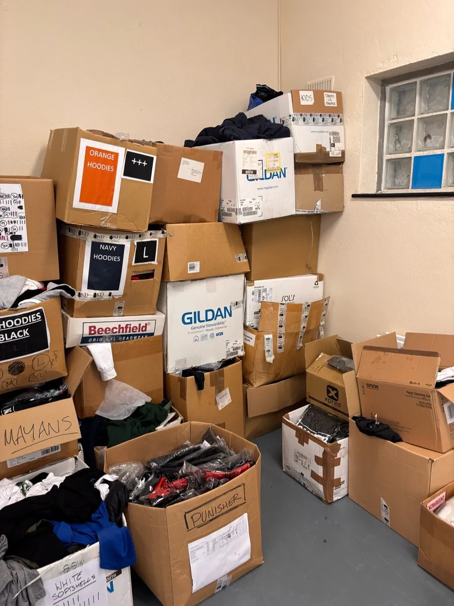 Clothing Stock Tees Hoodies etc 3000+ Items - Image 3