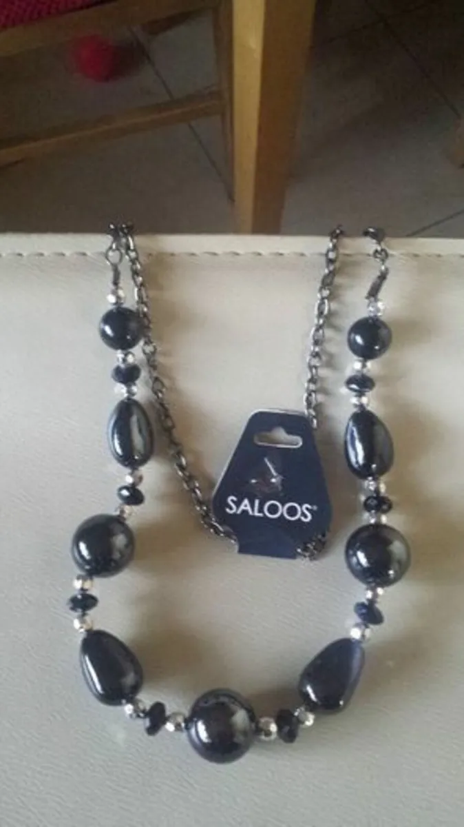 Costume Bead Necklace / Vintage / NEW / Reduced - Image 2