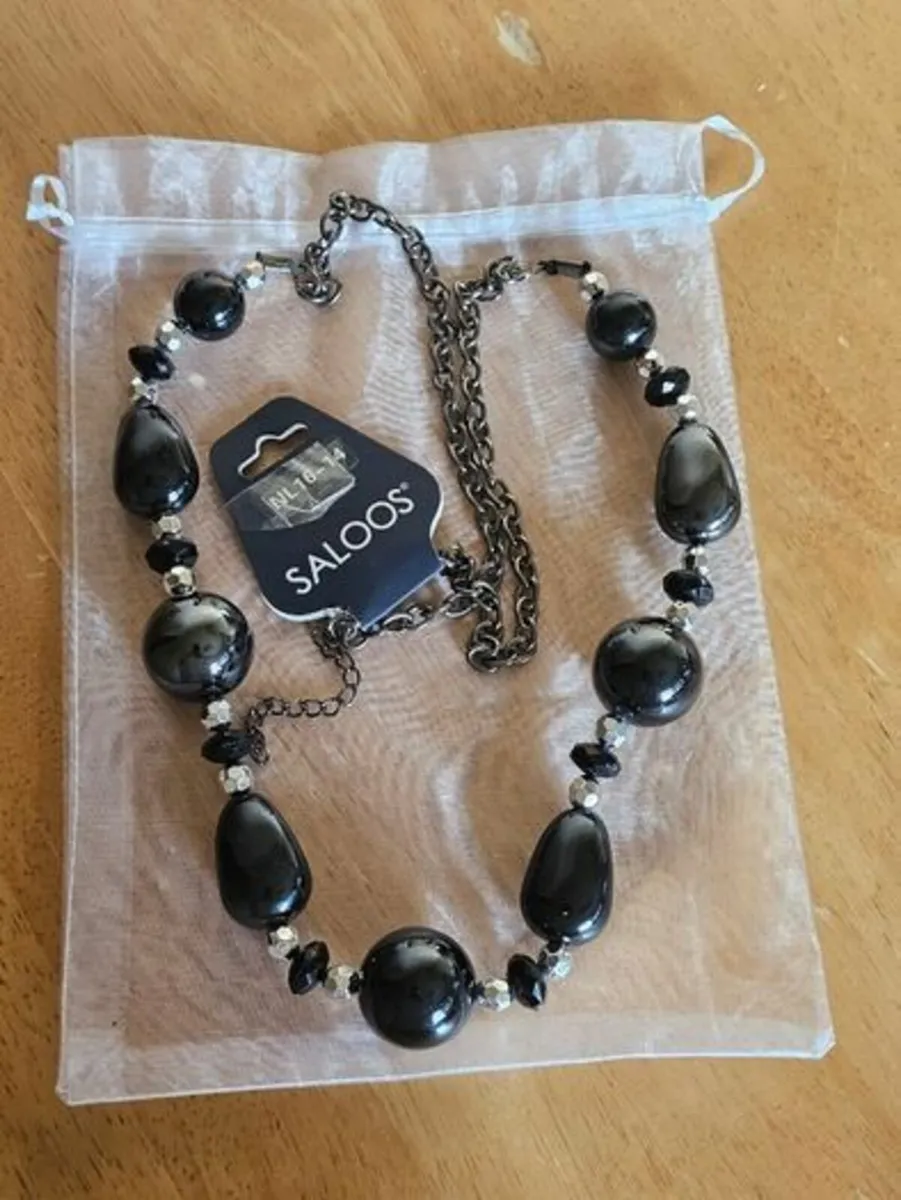 Costume Bead Necklace / Vintage / NEW / Reduced - Image 1