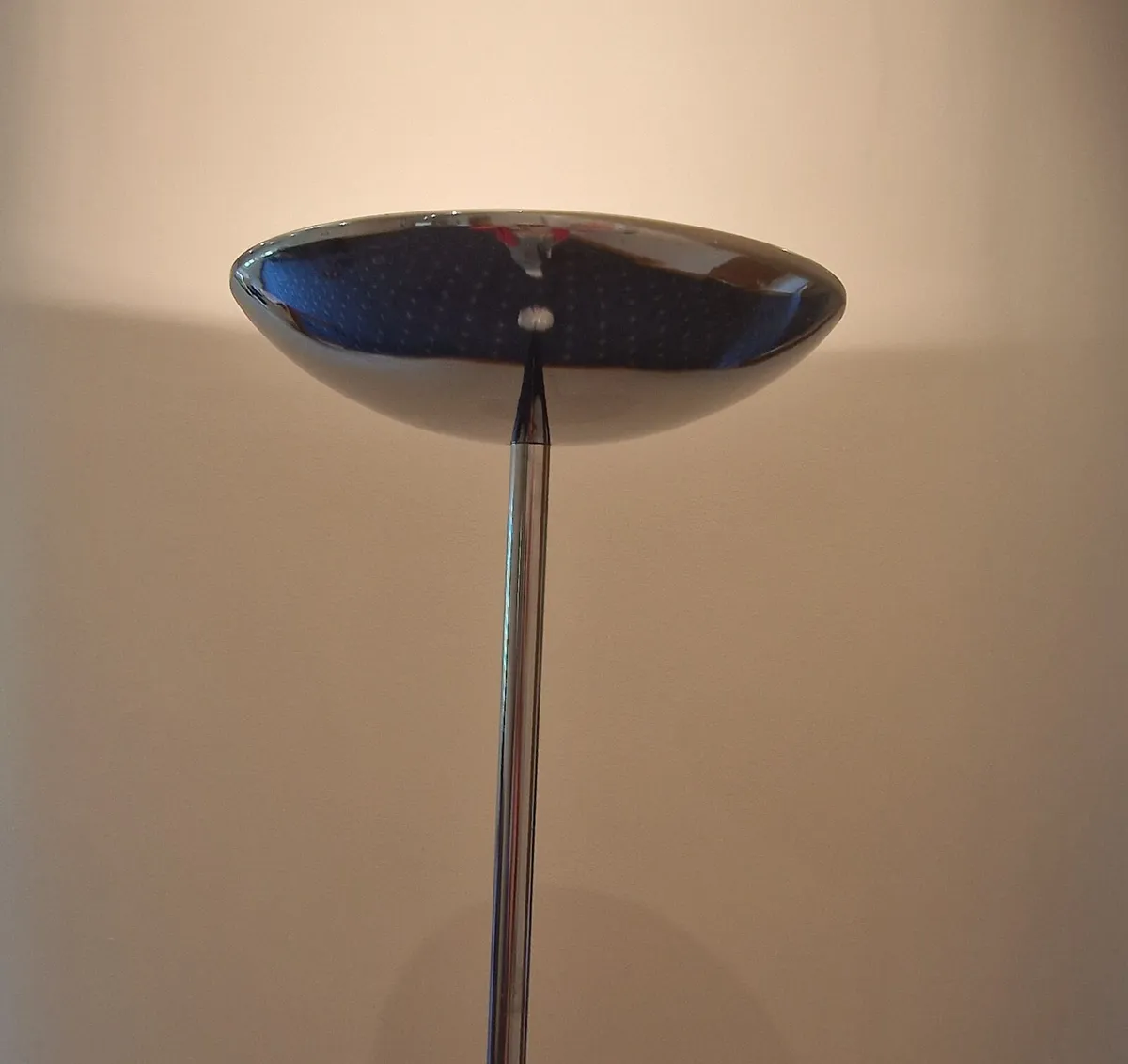 FREE Dimmable Chrome Floor Lamp - Uplighter - Image 1