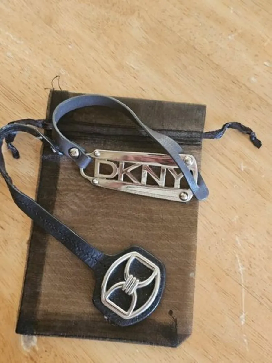 DKNY Charms / Tags x 2 / Unused - Image 1