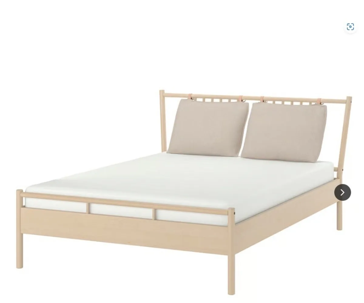 IKEA king size double bed frame - Image 1