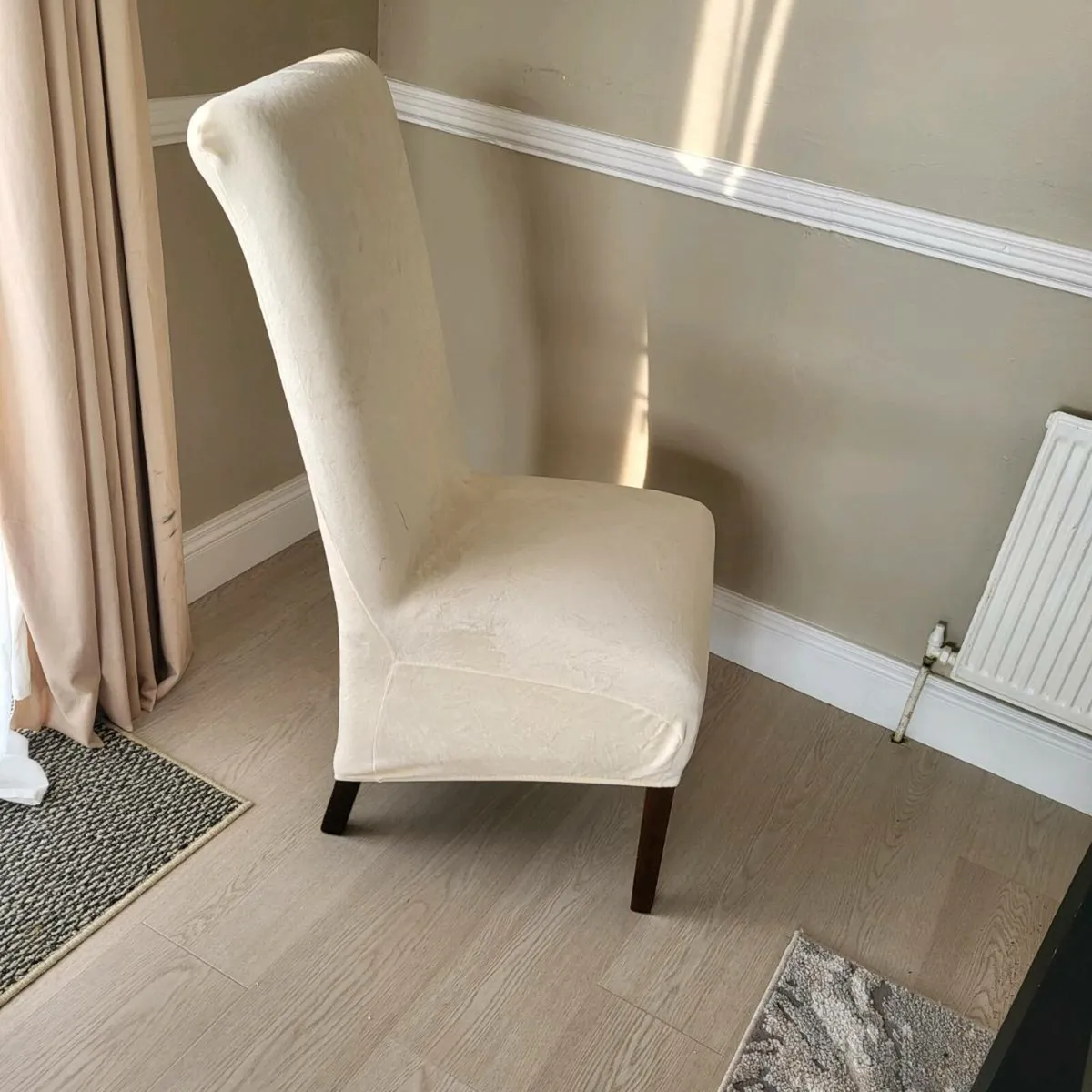 Faux leather dining chairs - Image 2