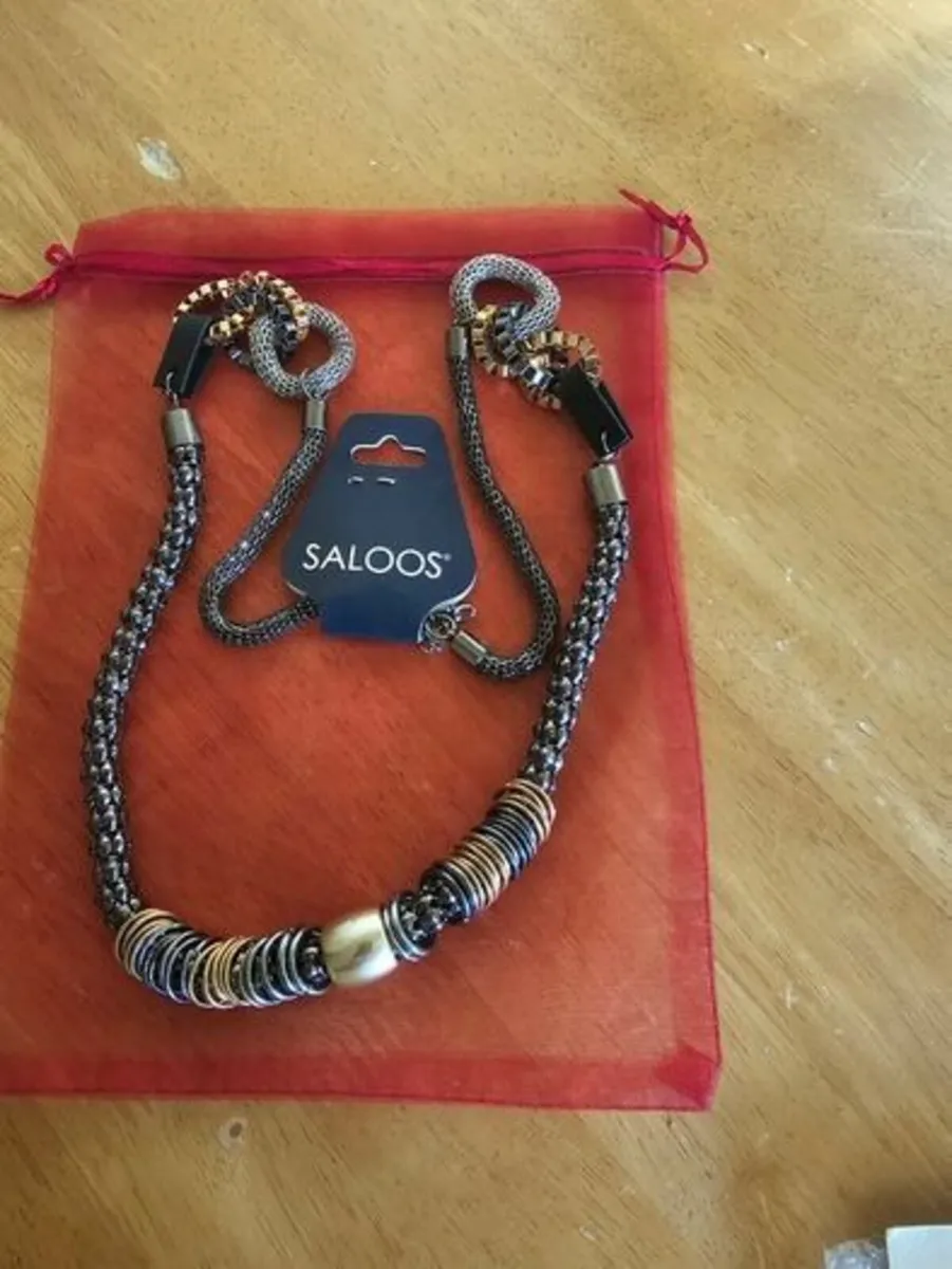 Costume Fancy Necklace / Vintage / NEW - Image 3