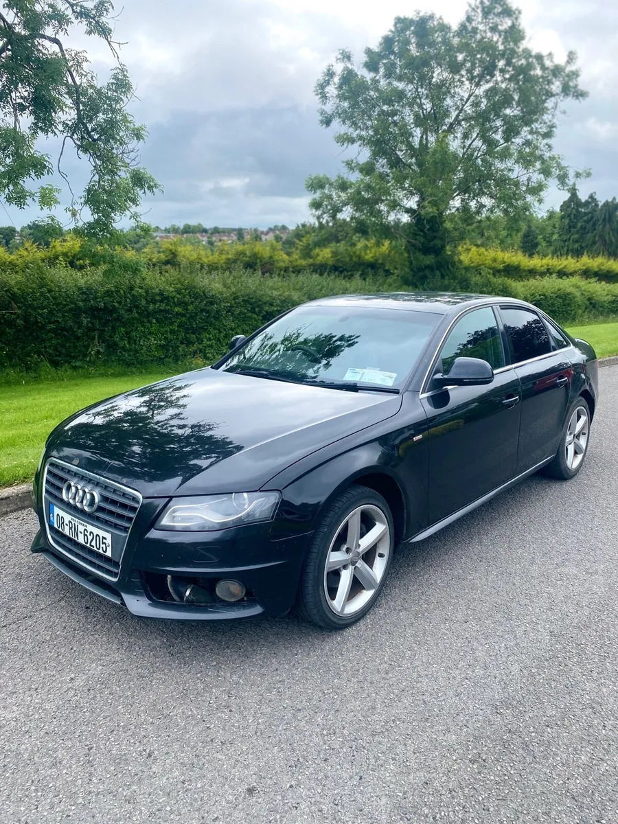 2008 Audi A4 2.0 Sline New NCT 12-25 - Image 1