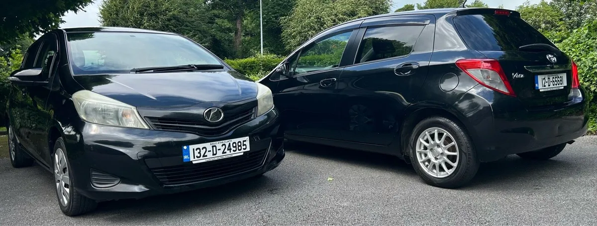 👀 🎥 🚙 🚙 CHOICE OF 2 TOYOTA VITZ/YARIS 1.0 AUTO - Image 1