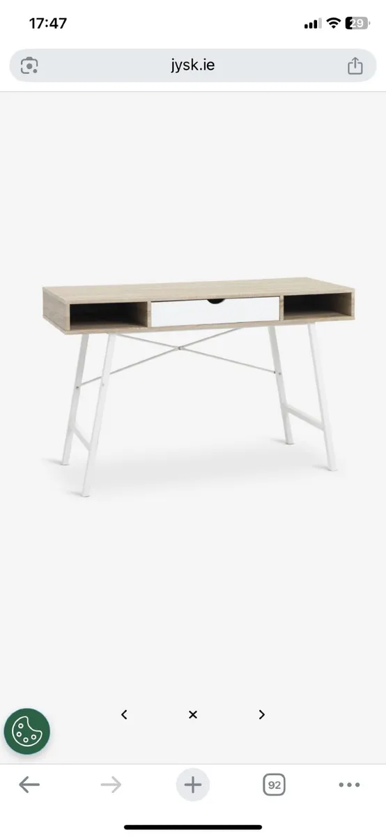 Desk with drawer - Image 1