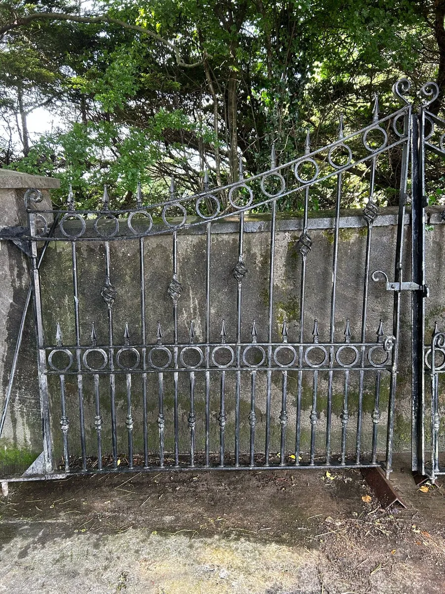 Galvanised Entrance Gates - Image 2