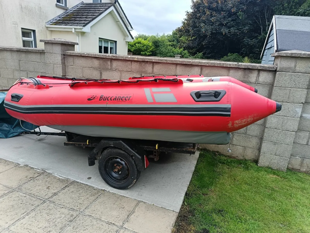 Boat  Fully Inflatable with Trailer - Image 1