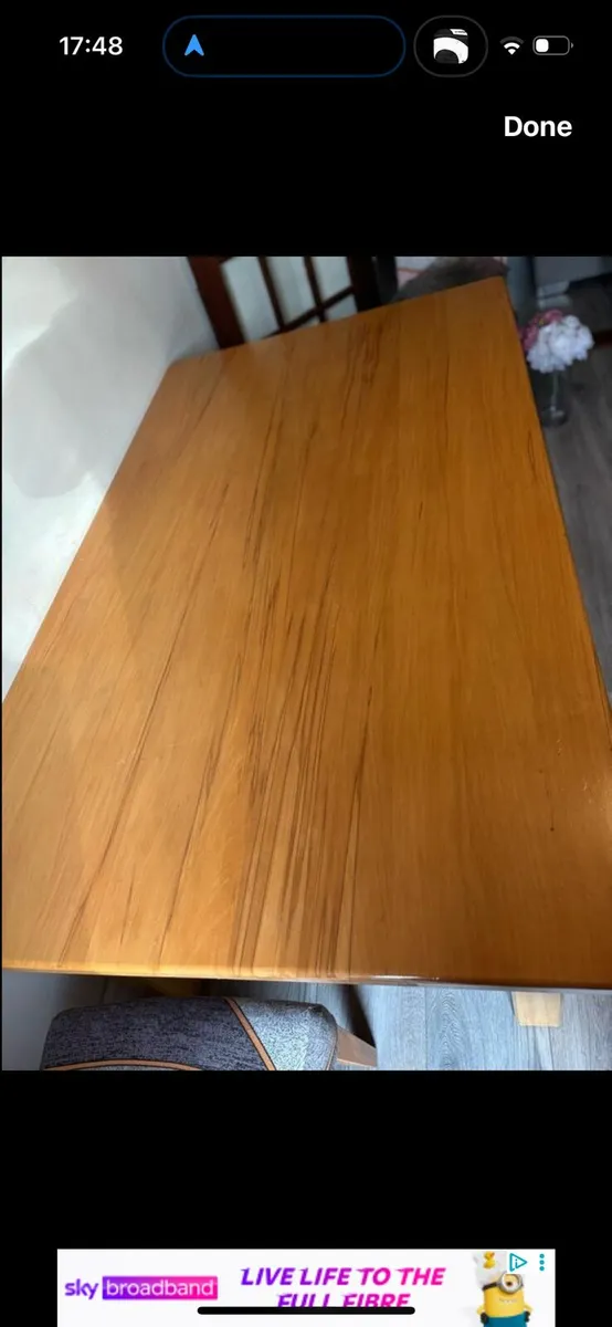 Spalted Maple Wood dining table - Image 1