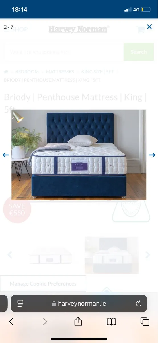 Briody Penthouse Suite King Mattress - Image 3