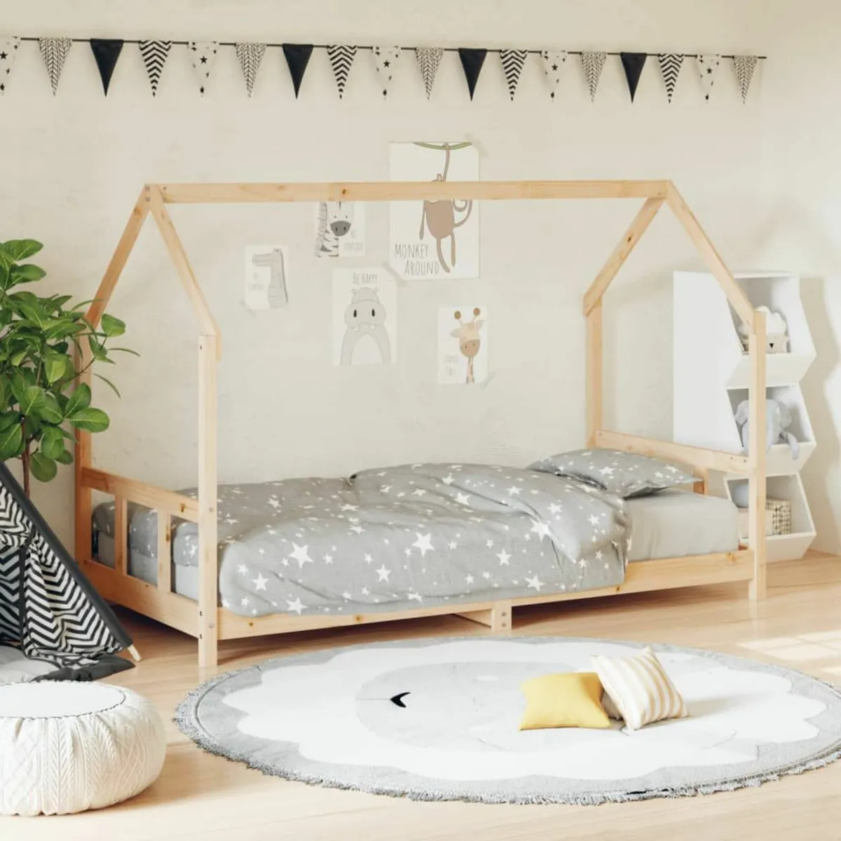 [Free P&P] New Kids Bed Frame 90x190 cm - Image 1