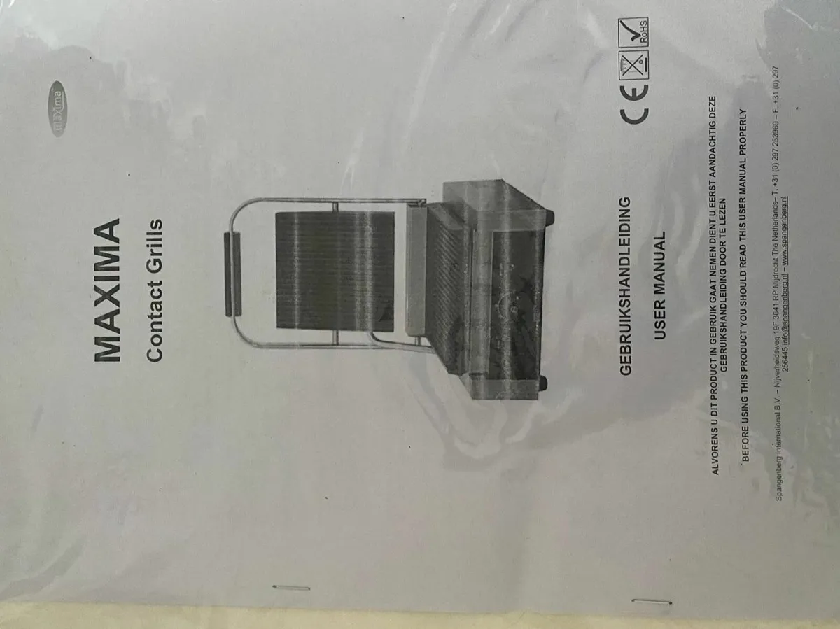 Maxima Contact Griddle MCG BIG - Image 1