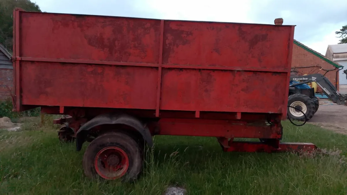Tipping trailer 14' x7' - Image 3