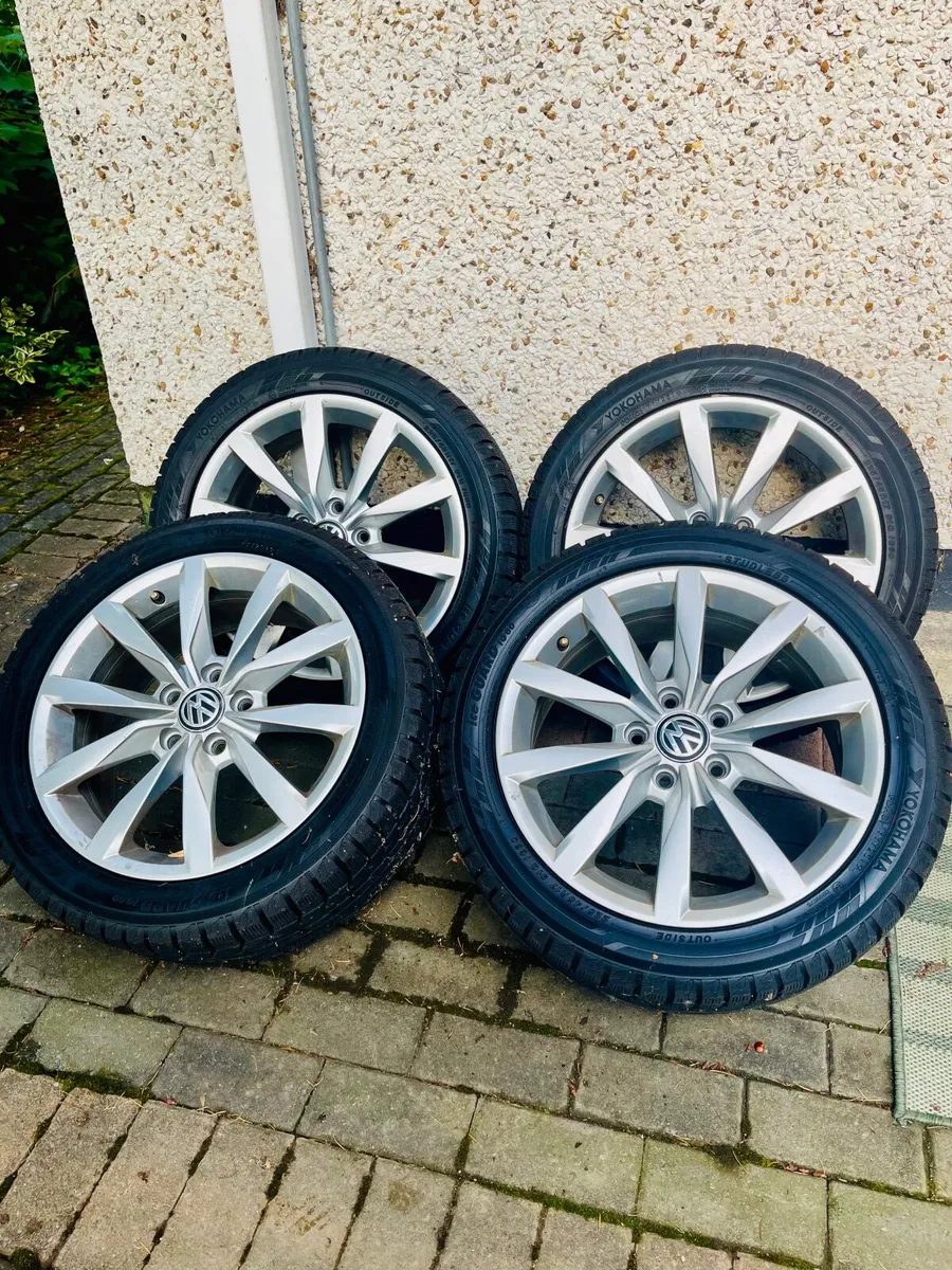 VW golf alloy wheels - Image 2