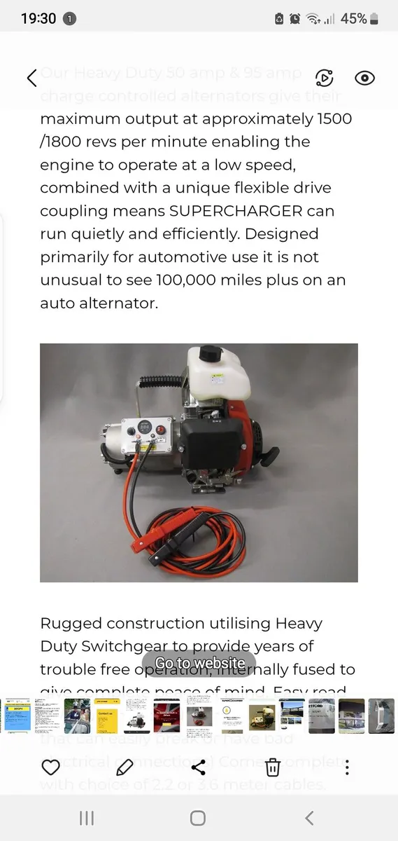 12v DC Engine driven charger - Image 3