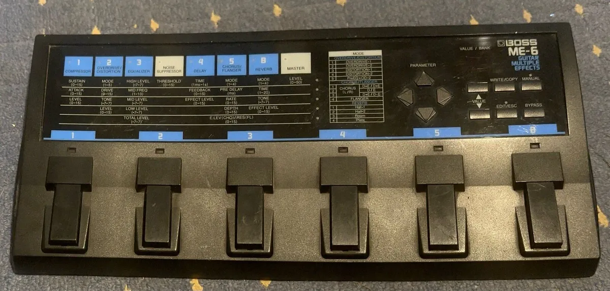 Boss ME-6 multi effects pedal - Image 1