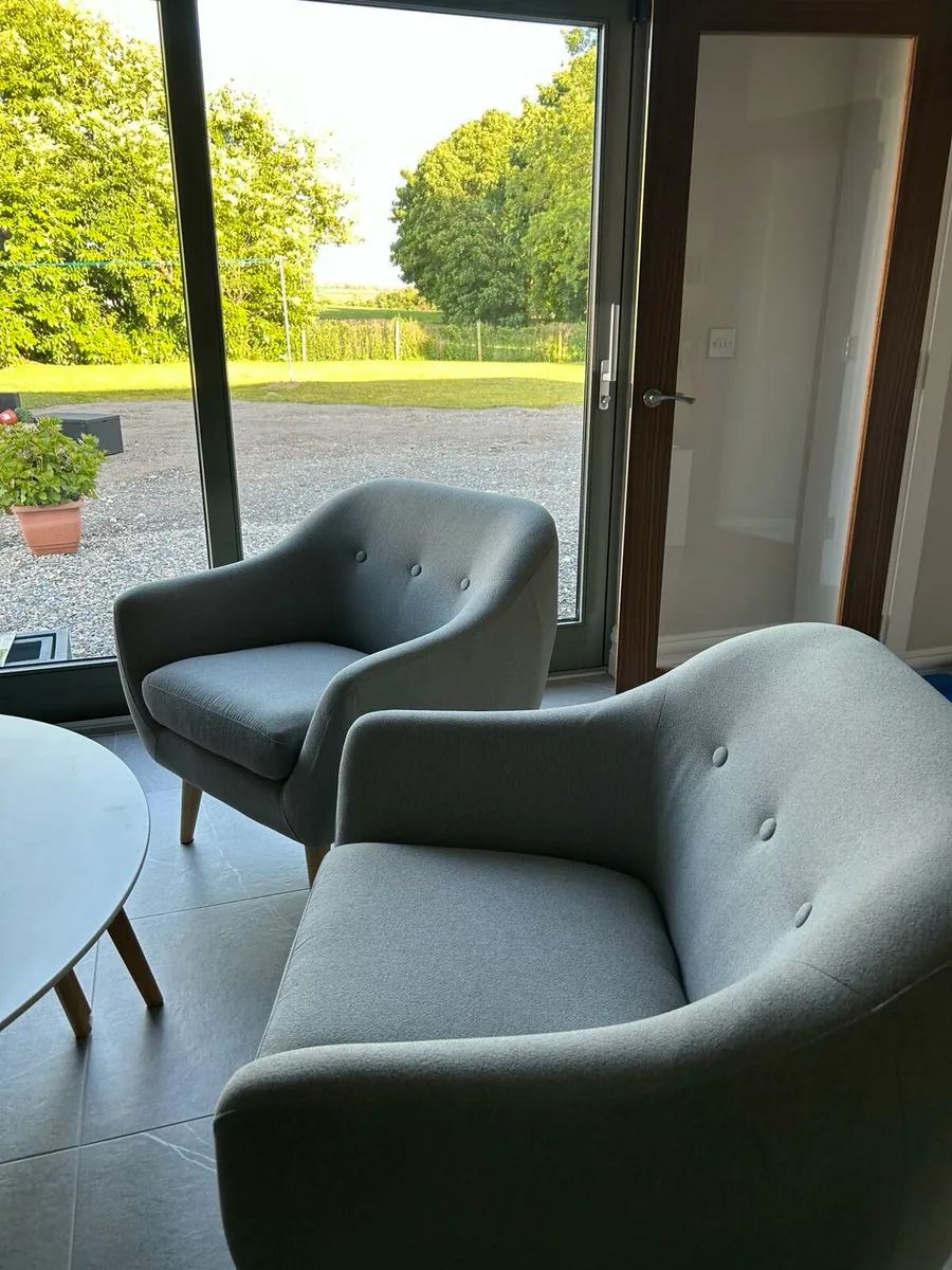 Sofa and Armchair Set New - Image 2