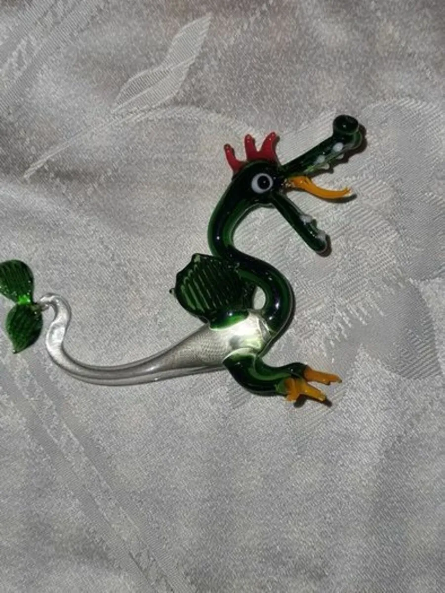 Murano glass dragon figurine - Image 2