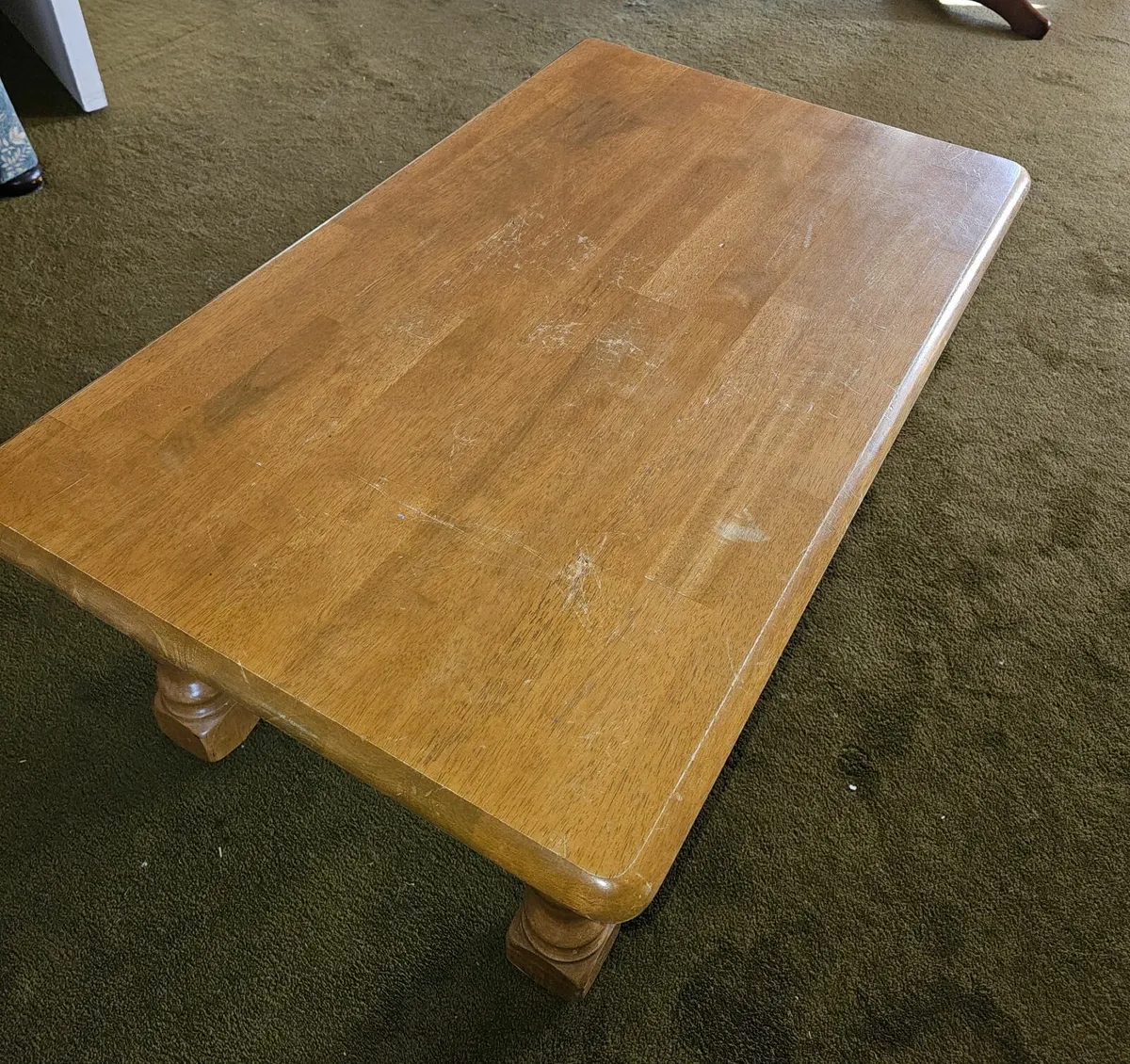 Solid Wood Coffee Table - Image 2