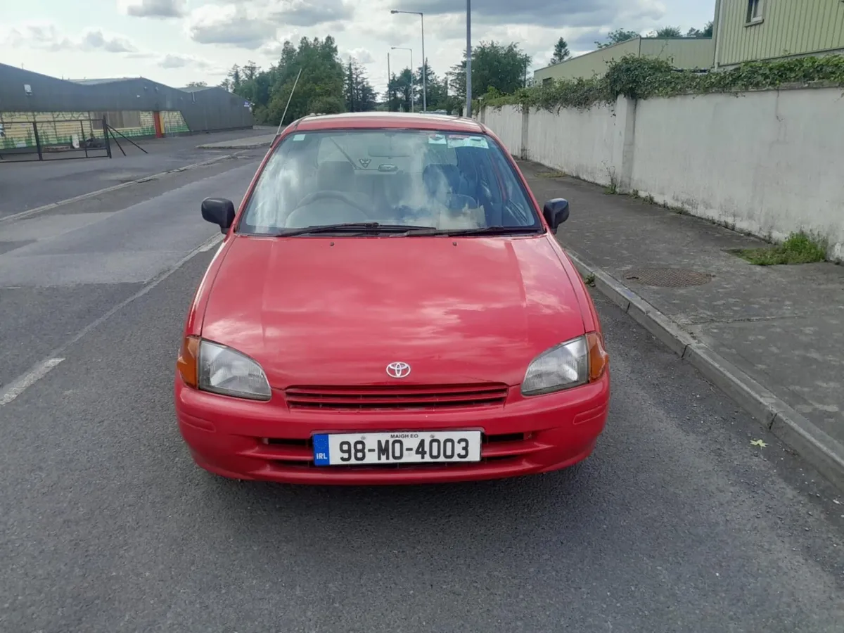 1998 Toyota Starlet 1.3 Petrol NCT Feb 20,26 - Image 4