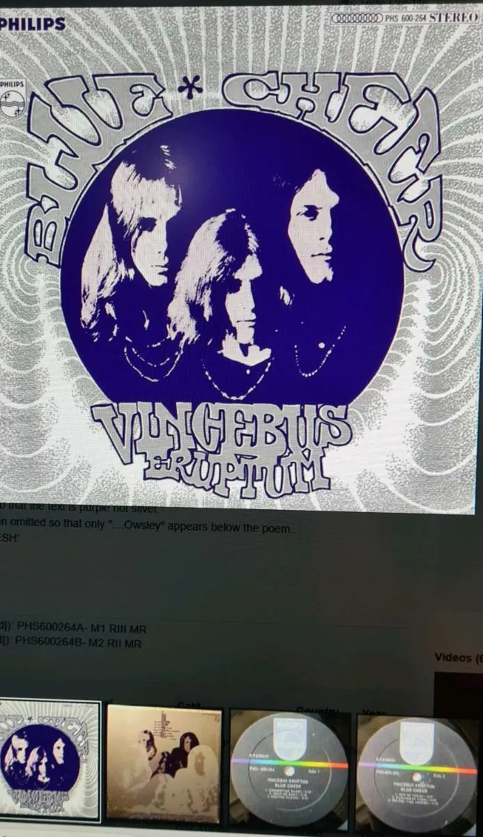 Blue Cheer - Vincebus Eruptum Vinyl LP