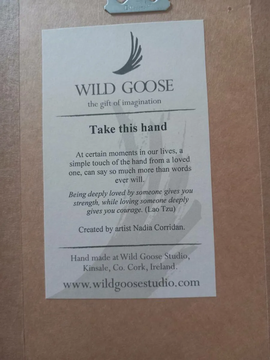 Wild Goose 'Talke This Hand' Frame - Image 4