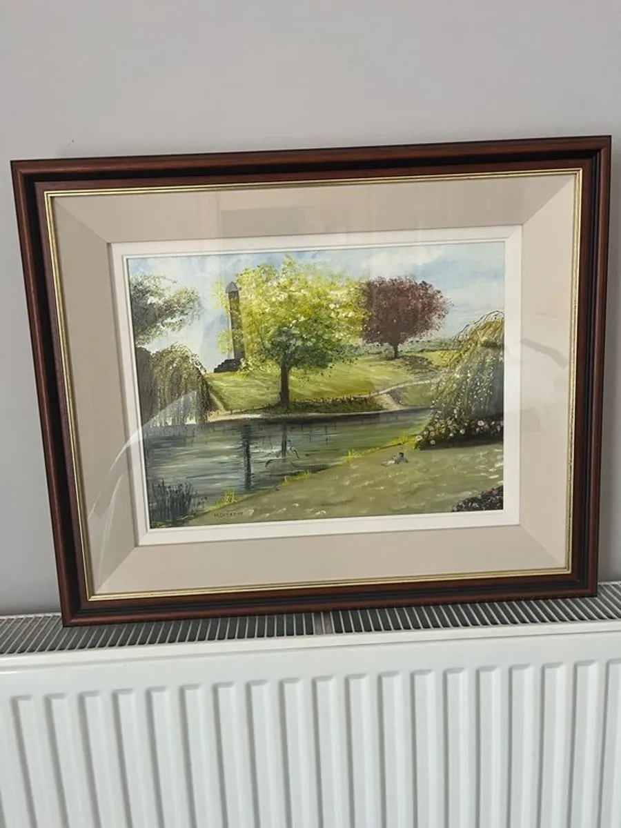 4 X Framed pictures & painting - Image 1