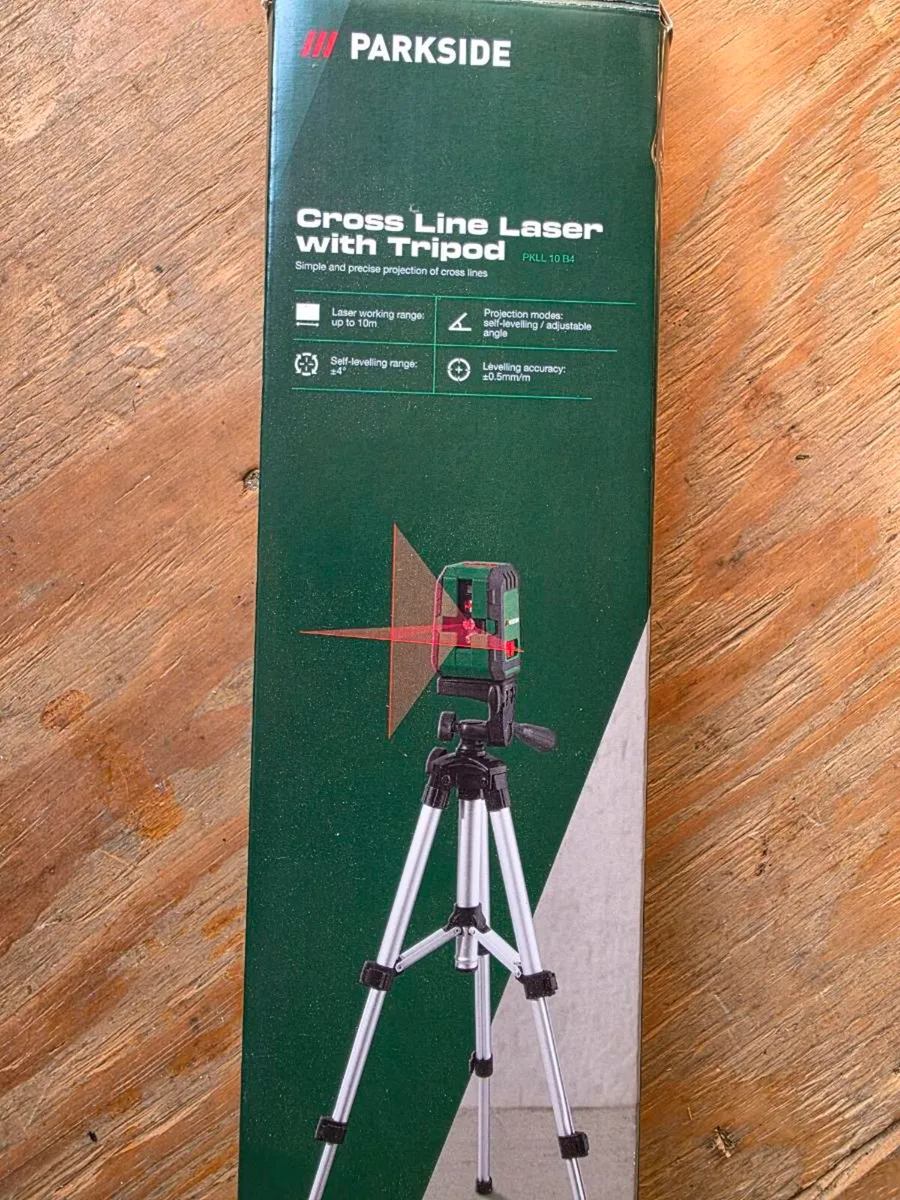 Cross Line Laser with Tripot - Image 1